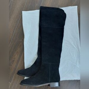 NWOT J Crew Women Over The Knee Boots 7.5 Suede Leather